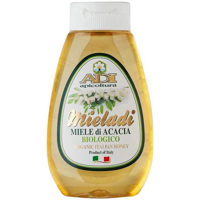 ADI Apicoltura Organic Acacia Honey (squeeze bottle)   250g - McGrocer