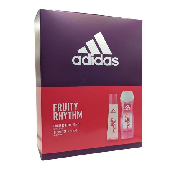 Adidas - Fruity Rhythm EDT Spray 75ml Shower Gel 250ml - McGrocer