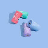 Adios Compostable Dog Poo Bags - Rainbow    120 per pack - McGrocer