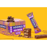 ADONiS Double Choc Crisp Keto Protein Bar   45g - McGrocer