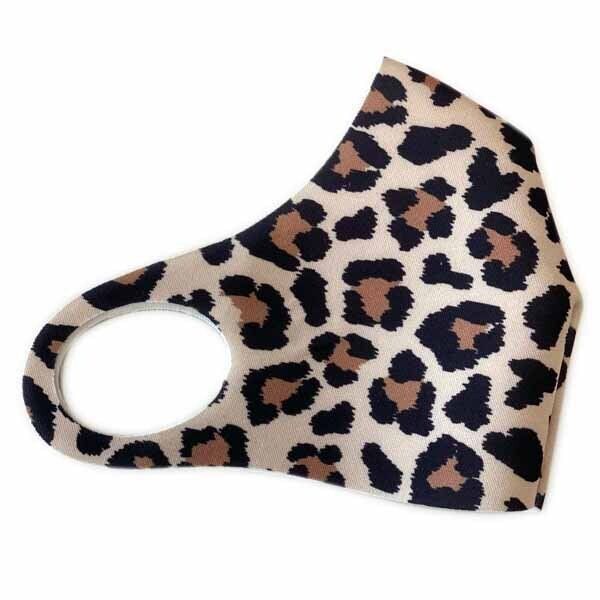 Adult Fabric Face Covering Leopard - McGrocer