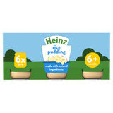 Heinz By Nature Rice Pudding Baby Food 6+ Months 6x120g - McGrocer
