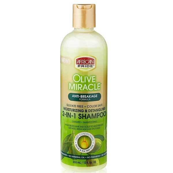 African Pride Olive Miracle 2 In1 Shampoo And Conditioner - McGrocer