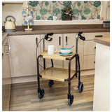 Aidapt Adjustable Kitchen Trolley with brakes - McGrocer