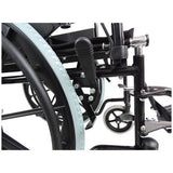 Aidapt Self Propelled Steel Transit WheelChair - McGrocer