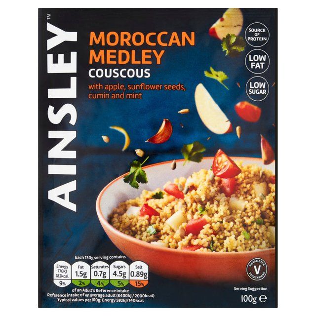 Ainsley Harriott Moroccan Medley Cous Cous   100g - McGrocer