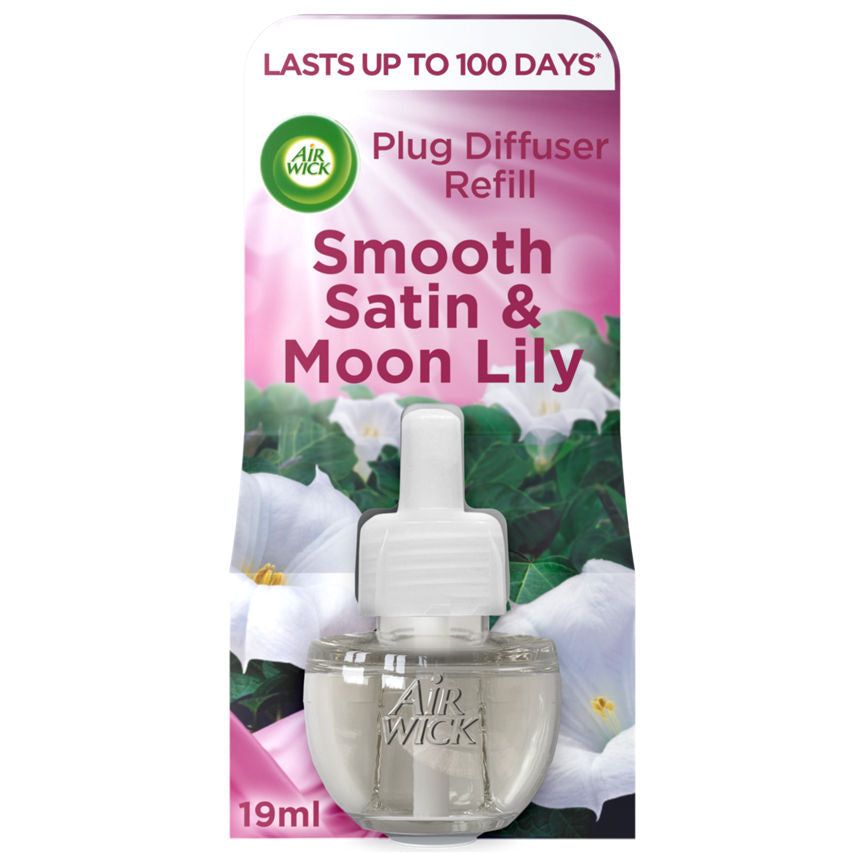 Air Wick Electrical Plug In Refill, Smooth Satin & Moon Lily - 1 Refill - McGrocer