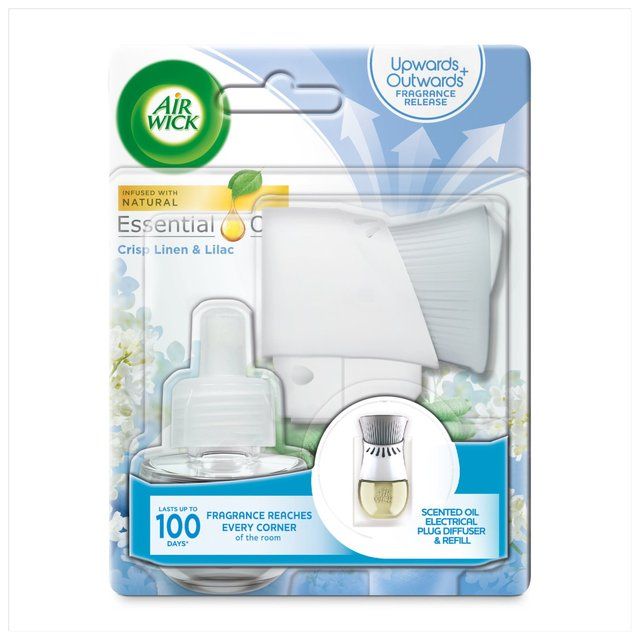 Airwick Crisp Linen & Lilac Plug In Gadget & Refill   19ml - McGrocer