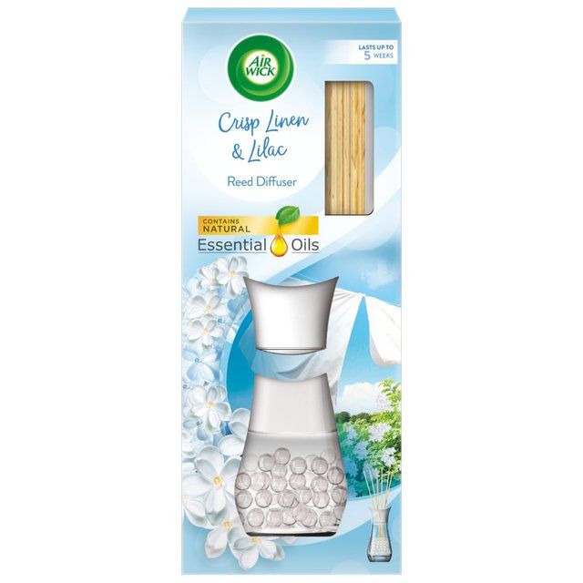 Airwick Crisp Linen & Lilac Reed Diffuser   25ml - McGrocer