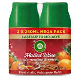 Airwick Freshmatic Twin Refill Mulled Wine    2 x 250ml - McGrocer