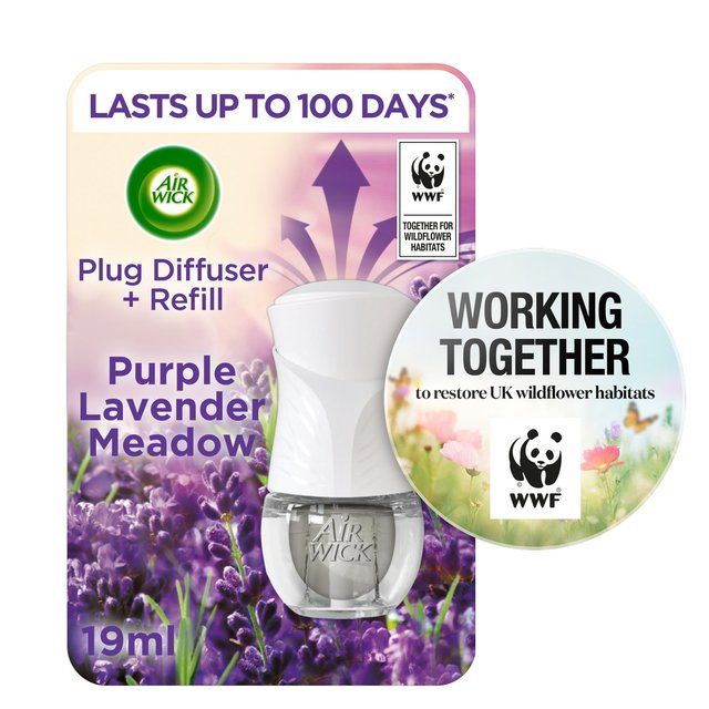 Airwick Lavender Plug In Gadget & Refill   19ml - McGrocer