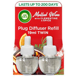 Airwick Mulled Wine Plug In Twin Refill   2 x 19ml - McGrocer