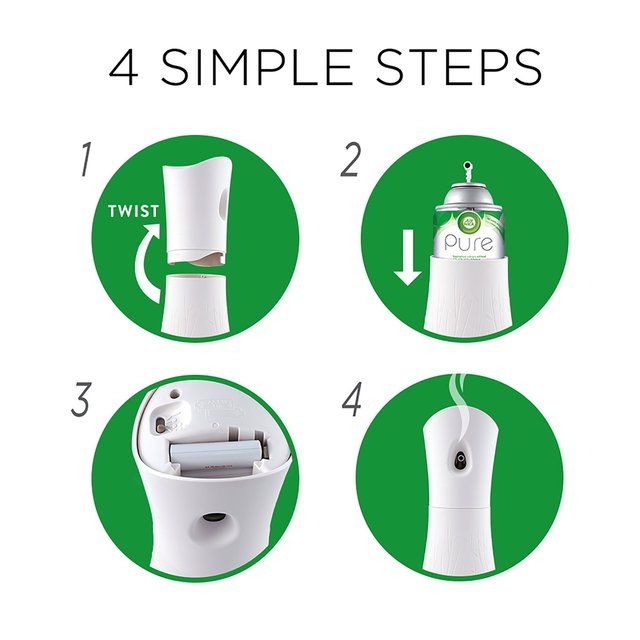 Airwick Pure Soft Cotton Freshmatic Refill   250ml - McGrocer