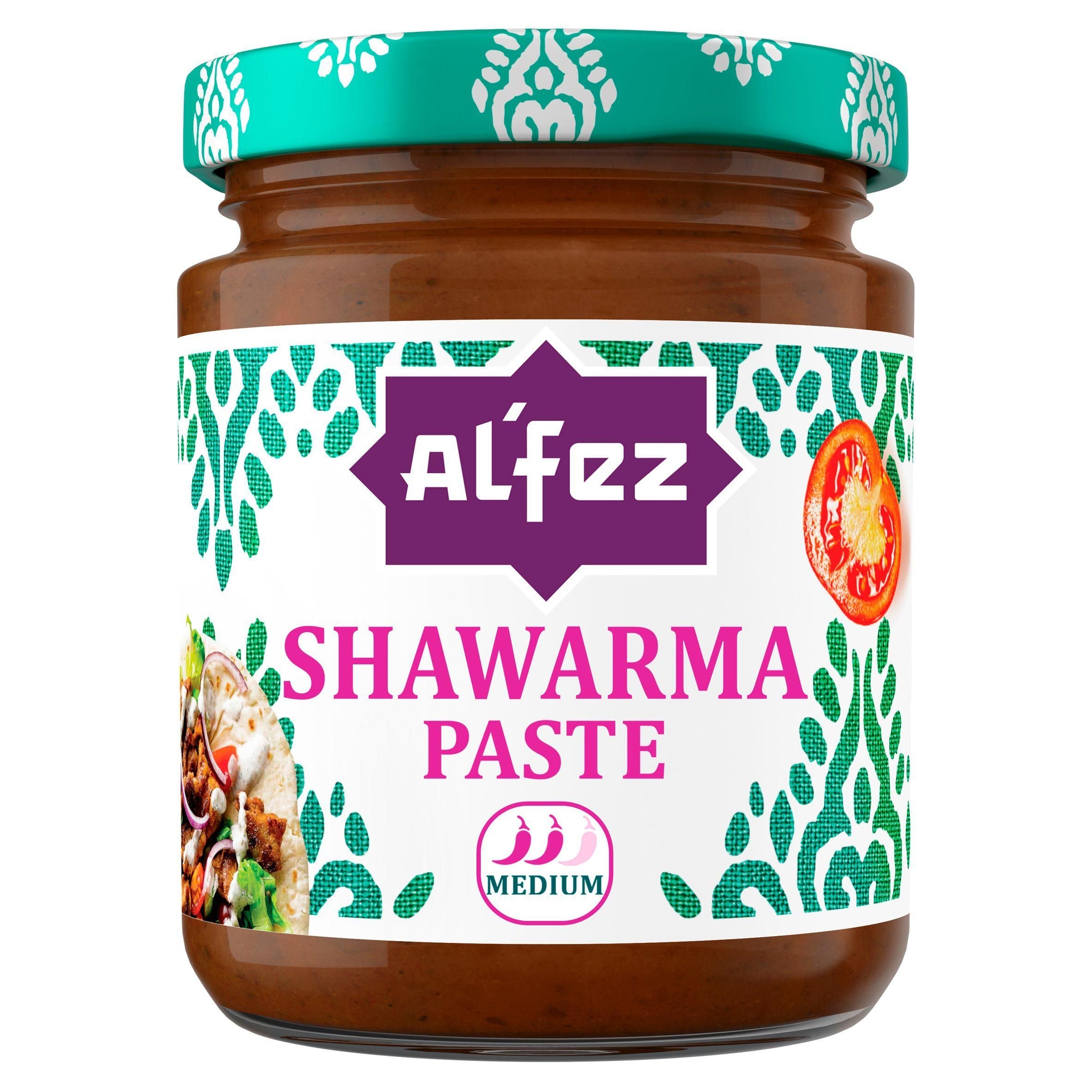 Al'Fez Middle Eastern Shawarma Kebab Paste Marinade 165g - McGrocer