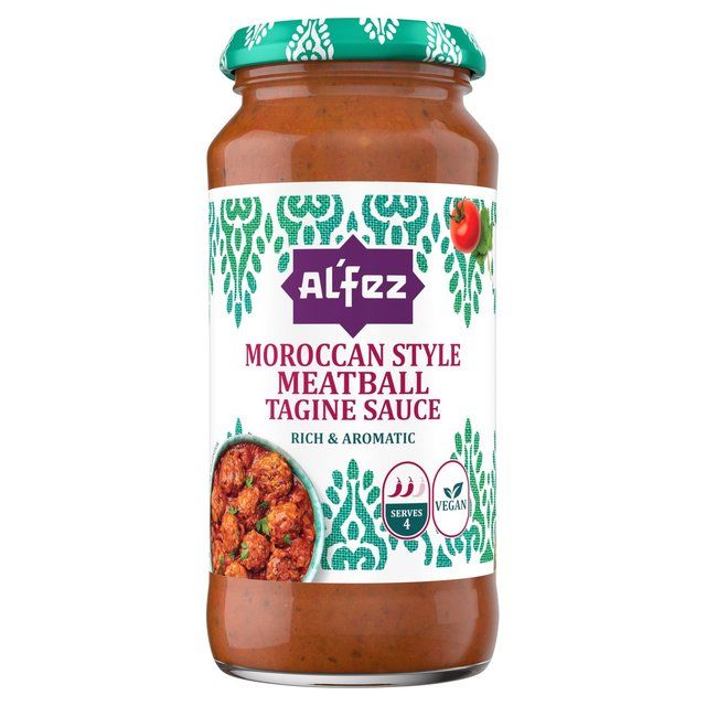 Al'Fez Moroccan Meatball Tagine Sauce   450g - McGrocer