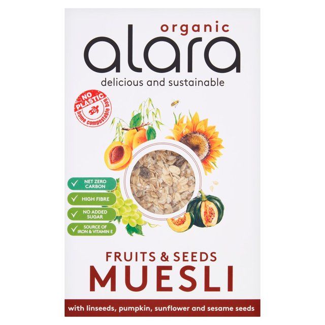 Alara Organic Fruits & Seeds Muesli   650g - McGrocer