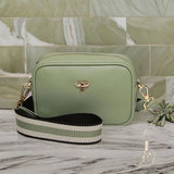 Alice Wheeler Mini Mayfair Sage Crossbody Bag - McGrocer