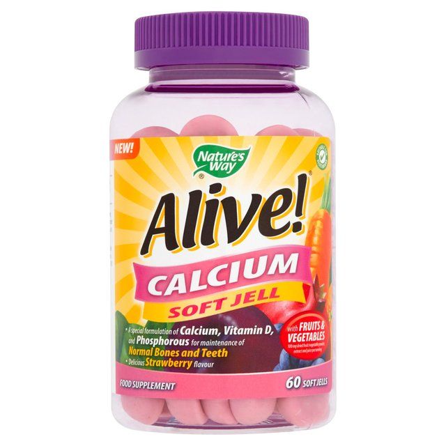 Alive! Calcium Soft Jell   60 per pack - McGrocer