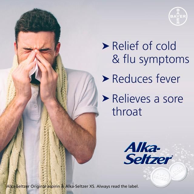 Alka Seltzer Original Pain Relief Effervescent Tablets   20 per pack - McGrocer