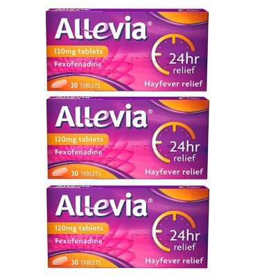 Allevia 120mg Tablets - 3 x 30 Tablets (3 Months Supply Bundle) - McGrocer