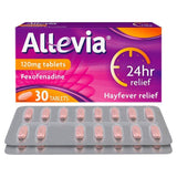 Allevia Hayfever Allergy Relief Tablets Fexofenadine   30 per pack - McGrocer