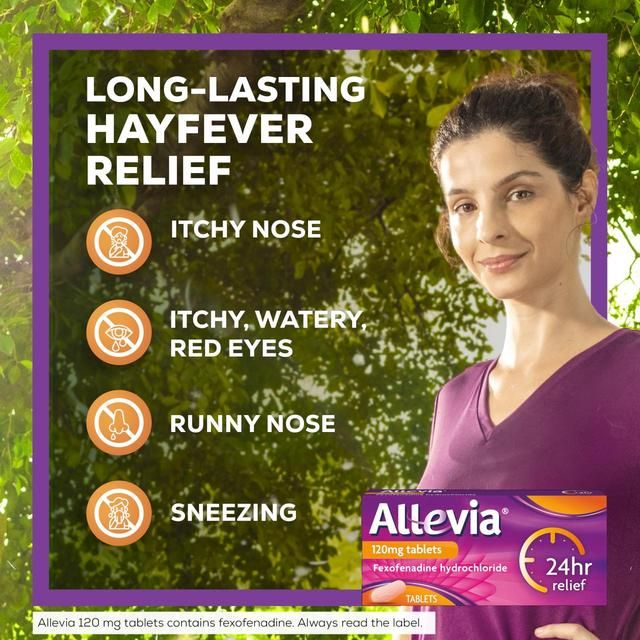 Allevia Hayfever Allergy Relief Tablets Fexofenadine   30 per pack - McGrocer