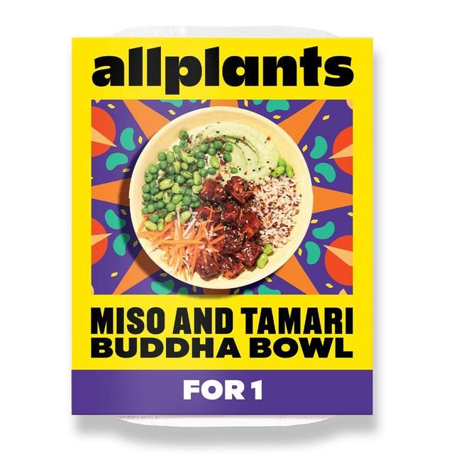 allplants Miso and Tamari Buddha Bowl for 1   398g - McGrocer
