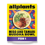 allplants Miso and Tamari Buddha Bowl for 1   398g - McGrocer