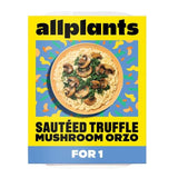allplants Sauteed Truffle Mushroom Orzo for 1   375g - McGrocer