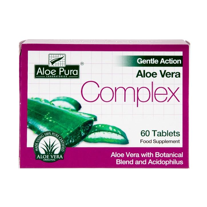 Aloe Pura Organic Aloe Vera Complex 60 Tablets - McGrocer