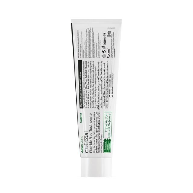AloeDent Charcoal Toothpaste   100ml - McGrocer