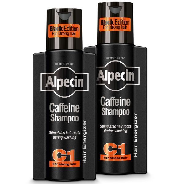 Alpecin Black Mens Shampoo | Hair Growth Shampoo 2 x 250ml - McGrocer