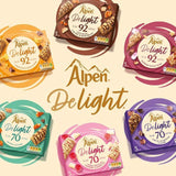 Alpen Delight Cereal Bars Chocolate Honeycomb   5 per pack - McGrocer