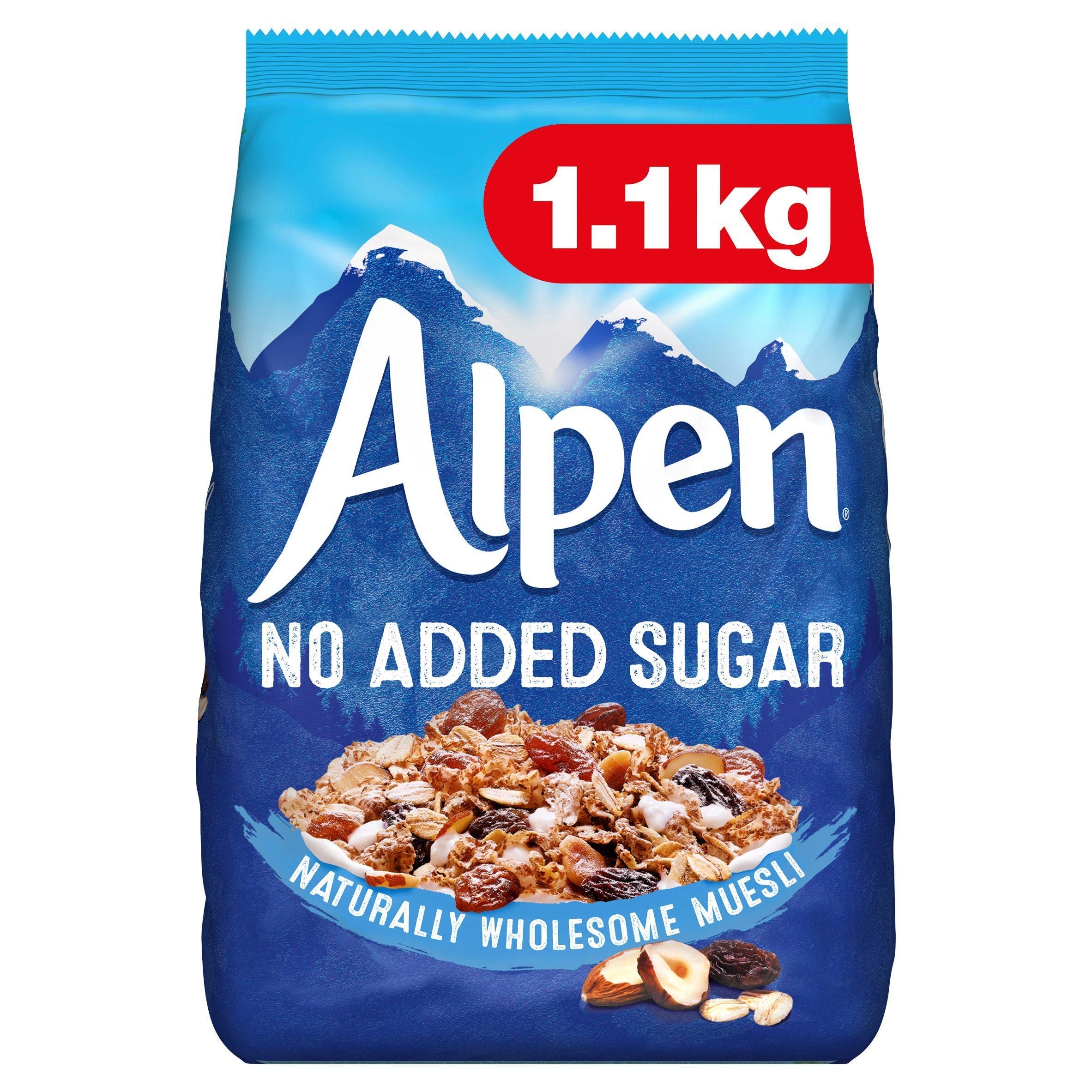 Alpen Muesli No Added Sugar 1.1kg - McGrocer