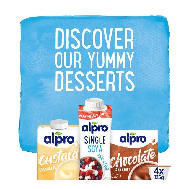 Alpro Dark Chocolate Dessert   4 x 125g - McGrocer
