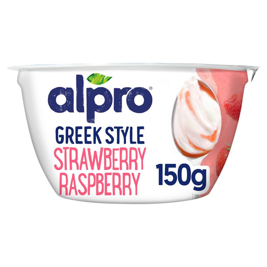 Alpro Greek Style Strawberry Raspberry Yoghurt Alternative - McGrocer