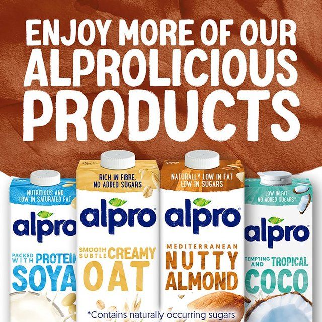 Alpro Soya Chocolate Long Life Drink   1L - McGrocer