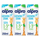 Alpro Soya Growing Up Long Life Drink   3 x 250ml - McGrocer