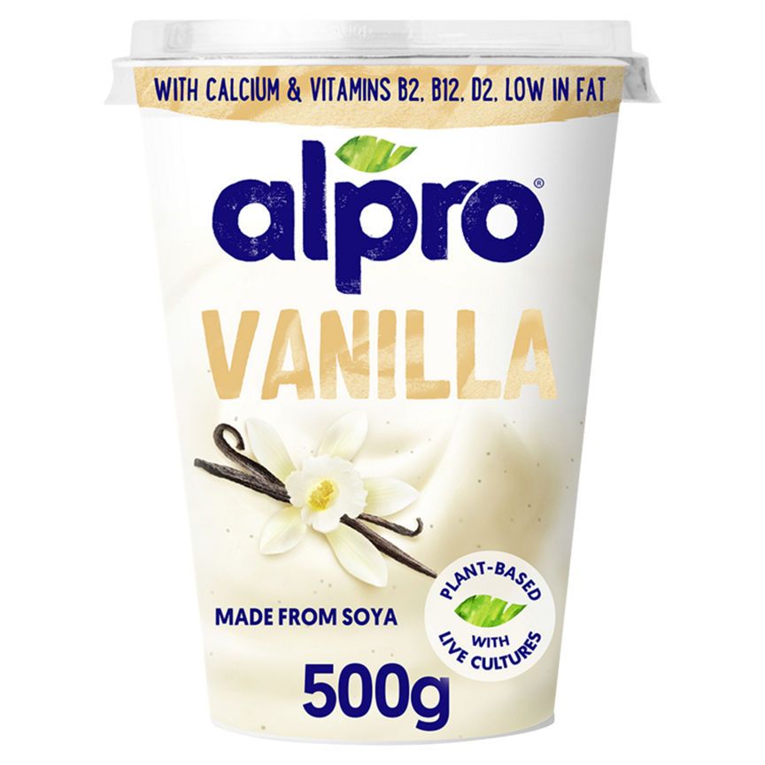 Alpro Vanilla Soya Yoghurt Alternative - McGrocer