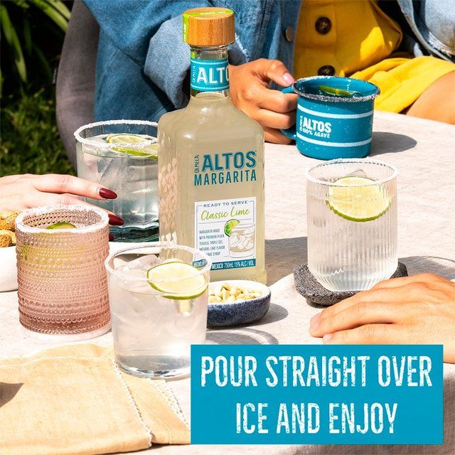 Altos Tequila Ready to Serve Margarita   75cl - McGrocer