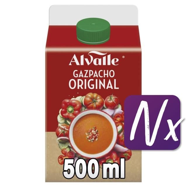 Alvalle Gazpacho Original Vegetable Soup   500ml - McGrocer