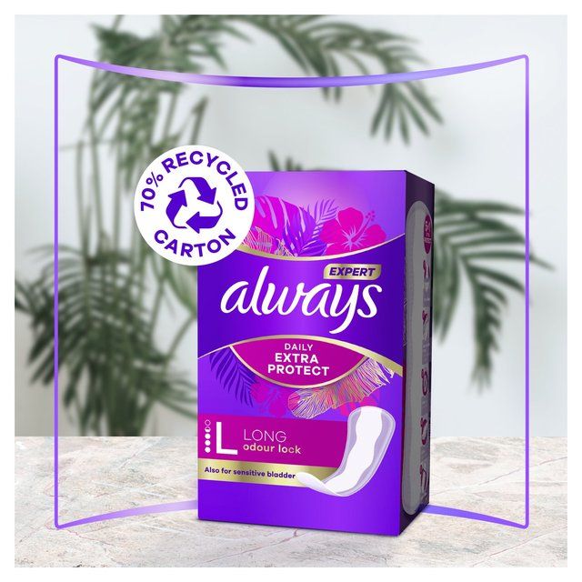 Always Dailies Profresh Panty Liners Large   40 per pack - McGrocer