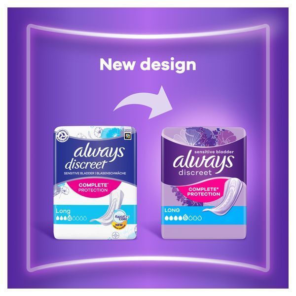 Always Discreet Incontinence Pads+ Long 10 - McGrocer