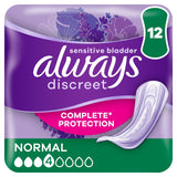 Always Discreet Incontinence Pads Normal for Sensitive Bladder - McGrocer