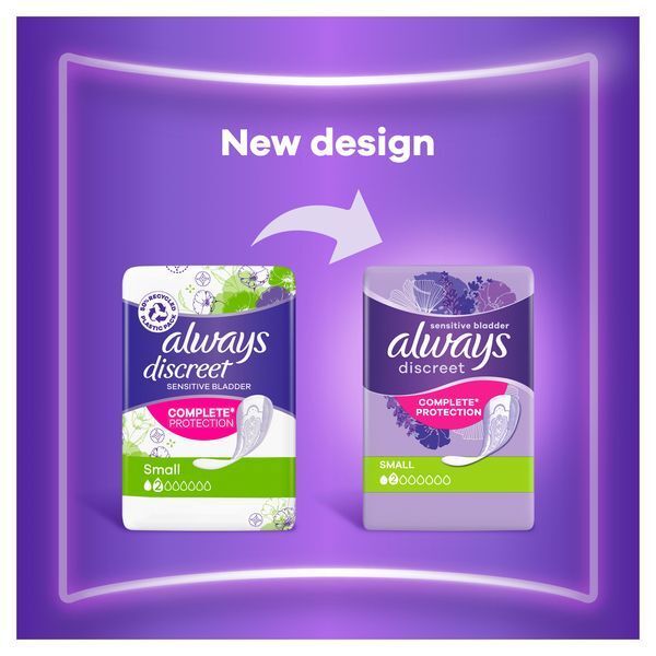 Always Discreet Incontinence Pads Small 20 - McGrocer