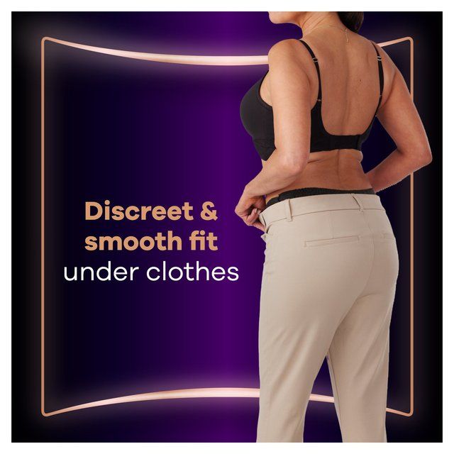 Always Discreet Incontinence Pants Boutique Underwear Black L   8 per pack - McGrocer