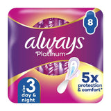 Always Platinum Day & Night (Size 3) Pads - McGrocer