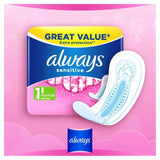 Always Sanitary Towels Sensitive Normal (Size 1)   16 per pack - McGrocer