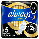 Always Ultra Sanitary Towels Secure Night (S4) Wings - McGrocer
