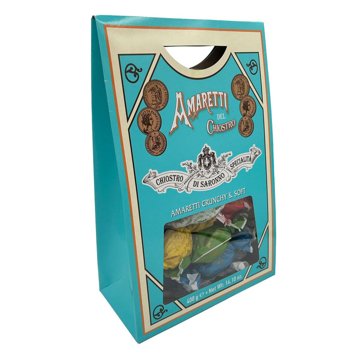 Amaretti Del Chiostro Crunchy & Soft Cookies, 400g - McGrocer